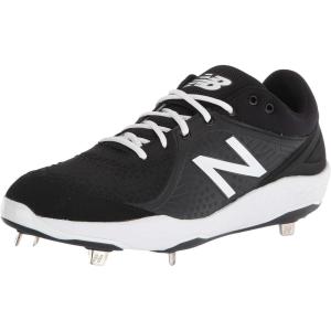 imageNew Balance Mens Fresh Foam 3000 V5 Metal Baseball ShoeBlackWhite