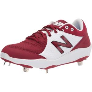 imageNew Balance Mens Fresh Foam 3000 V5 Metal Baseball ShoeMaroonWhite
