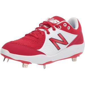imageNew Balance Mens Fresh Foam 3000 V5 Metal Baseball ShoeRedWhite