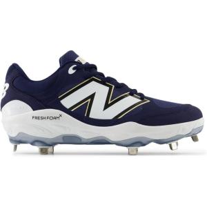 imageNew Balance Mens Fresh Foam X 3000 V7 Baseball ShoeTeam NavyWhite