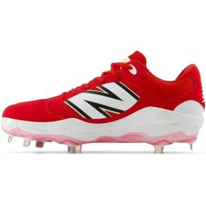 imageNew Balance Mens Fresh Foam X 3000 V7 Baseball ShoeTeam RedWhite