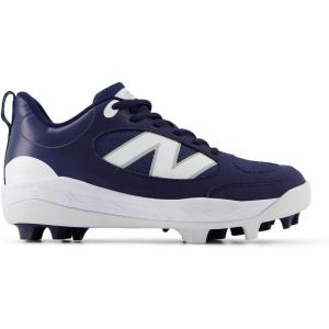 imageNew Balance UnisexChild Fresh Foam 3000 V7 Rubber Molded Baseball ShoeTeam NavyWhite