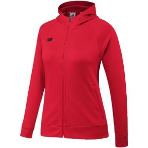 imageNew Balance Womens Fastpitch Softball Travel Hoodie Red XL