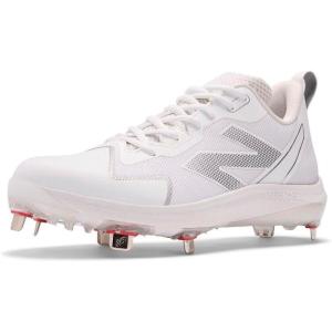 imageNew Balance Womens FuelCell Romero Duo Softball ShoeWhiteSilverWhite
