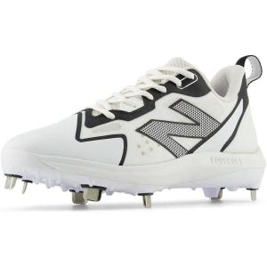 imageNew Balance Womens FuelCell Romero Duo V2 Metal Softball ShoeWhiteBlack