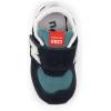imageNew Balance BabyBoys 574 V1 History Newb Hook ampamp Loop SneakerBlackNew Spruce