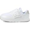 imageNew Balance BabyGirls 574 V1 Evolved Newb Hook ampamp Loop SneakerWhiteSilver Metalic