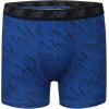 imageNew Balance Boys 35quot Underwear Performance Boxer Briefs 4 PackBlackTeam RoyalWhiteMagnet Print