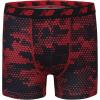 imageNew Balance Boys 35quot Underwear Performance Boxer Briefs 4 PackMagnet PrintTeam RedBlackTeam Red Print