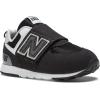 imageNew Balance Boys 574 Newb V1 Neo Sole Hook and Loop SneakerBlackSilver Metallic