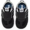 imageNew Balance Boys 574 Newb V1 Neo Sole Hook and Loop SneakerBlackSilver Metallic