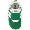 imageNew Balance Boys 574 Newb V1 Neo Sole Hook and Loop SneakerClassic PineWhiteBlack