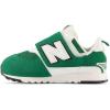 imageNew Balance Boys 574 Newb V1 Neo Sole Hook and Loop SneakerClassic PineWhiteBlack