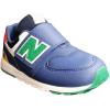 imageNew Balance Boys 574 Newb V1 Neo Sole Hook and Loop SneakerNb Navy