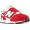 imageNew Balance Boys 574 Newb V1 Neo Sole Hook and Loop SneakerTeam RedWhiteBright Lapis