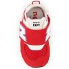 imageNew Balance Boys 574 Newb V1 Neo Sole Hook and Loop SneakerTeam RedWhiteBright Lapis