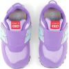 imageNew Balance Boys 574 Newb V1 Neo Sole Hook and Loop SneakerViolet CrushBright Cyan