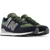 imageNew Balance Boys 574 V1 Konkrete Jungle Laceup SneakerBlackKombu