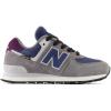 imageNew Balance Boys 574 V1 Konkrete Jungle Laceup SneakerCastlerockNb Navy