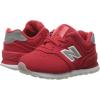 imageNew Balance Boys 574 V1 Laceup SneakerChinese RedWhite