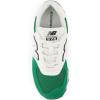 imageNew Balance Boys 574 V1 Laceup SneakerClassic PineWhiteBlack
