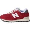 imageNew Balance Boys 574 V1 Laceup SneakerCrimsonSea Salt