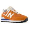 imageNew Balance Boys 574 V1 Laceup SneakerInfield ClaySea Stone