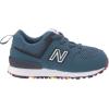 imageNew Balance Boys 574 V1 Laceup SneakerLagoonEclipse