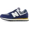 imageNew Balance Boys 574 V1 Laceup SneakerNb Navy 428
