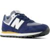 imageNew Balance Boys 574 V1 Laceup SneakerNb Navy 428