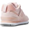 imageNew Balance Boys 574 V1 Laceup SneakerPink HazeWhite