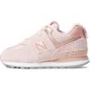 imageNew Balance Boys 574 V1 Laceup SneakerPink HazeWhite