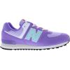 imageNew Balance Boys 574 V1 Laceup SneakerPurpleOcean BlueFancy Purple