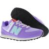 imageNew Balance Boys 574 V1 Laceup SneakerPurpleOcean BlueFancy Purple