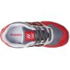 imageNew Balance Boys 574 V1 Laceup SneakerTrue RedLight Aluminum