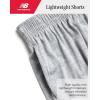 imageNew Balance Boys Athletic Shorts  2 Pack MoistureWicking Performance Mesh Running and Sports Shorts for Boys for 420GreyDeep Blue