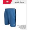 imageNew Balance Boys Athletic Shorts  2 Pack MoistureWicking Performance Mesh Running and Sports Shorts for Boys for 420Sea Stone Melon