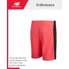 imageNew Balance Boys Athletic Shorts  4 Pack MoistureWicking Performance Mesh Shorts for Boys for Running and Sports 420Black Drift Red
