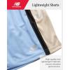 imageNew Balance Boys Athletic Shorts  4 Pack MoistureWicking Performance Mesh Shorts for Boys for Running and Sports 420Sky Timberwolf Tan