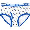 imageNew Balance Boys Soft Cotton Tag Free Brief Underwear 5PackHiliteSports BallLogo BgTeam RoyalBlack