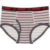 imageNew Balance Boys Soft Cotton Tag Free Brief Underwear 5PackStripesTeamBlackLeadSports