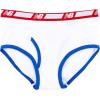 imageNew Balance Boys Soft Cotton Tag Free Brief Underwear 5PackTeam RoyalShoes RedTeam RedStripesWhite