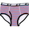 imageNew Balance Boys Soft Cotton Tag Free Brief Underwear 5PackTeam RoyalShoes RedTeam RedStripesWhite