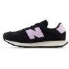 imageNew Balance Kids 237 V1 Lace Up SneakerBlackLilac Glo