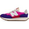 imageNew Balance Kids 237 V1 Lace Up SneakerBlueExuberant Pink
