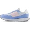 imageNew Balance Kids 237 V1 Lace Up SneakerIce BlueRose Sugar