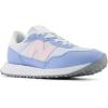 imageNew Balance Kids 237 V1 Lace Up SneakerIce BlueRose Sugar