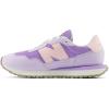 imageNew Balance Kids 237 V1 Lace Up SneakerLilac GloShell Pink