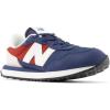imageNew Balance Kids 237 V1 Lace Up SneakerNb NavyBrick RedWhite