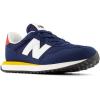 imageNew Balance Kids 237 V1 Lace Up SneakerNb NavyVarsity Gold